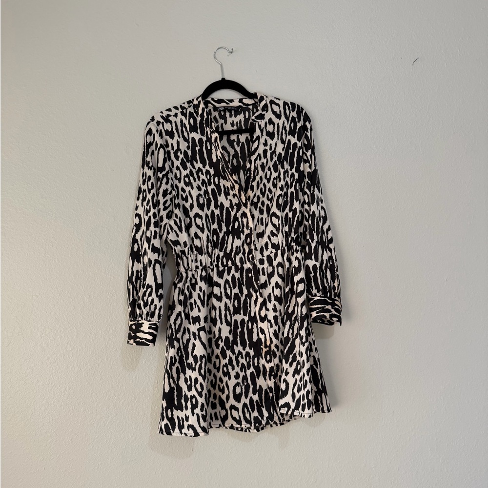 Zara blouse dress